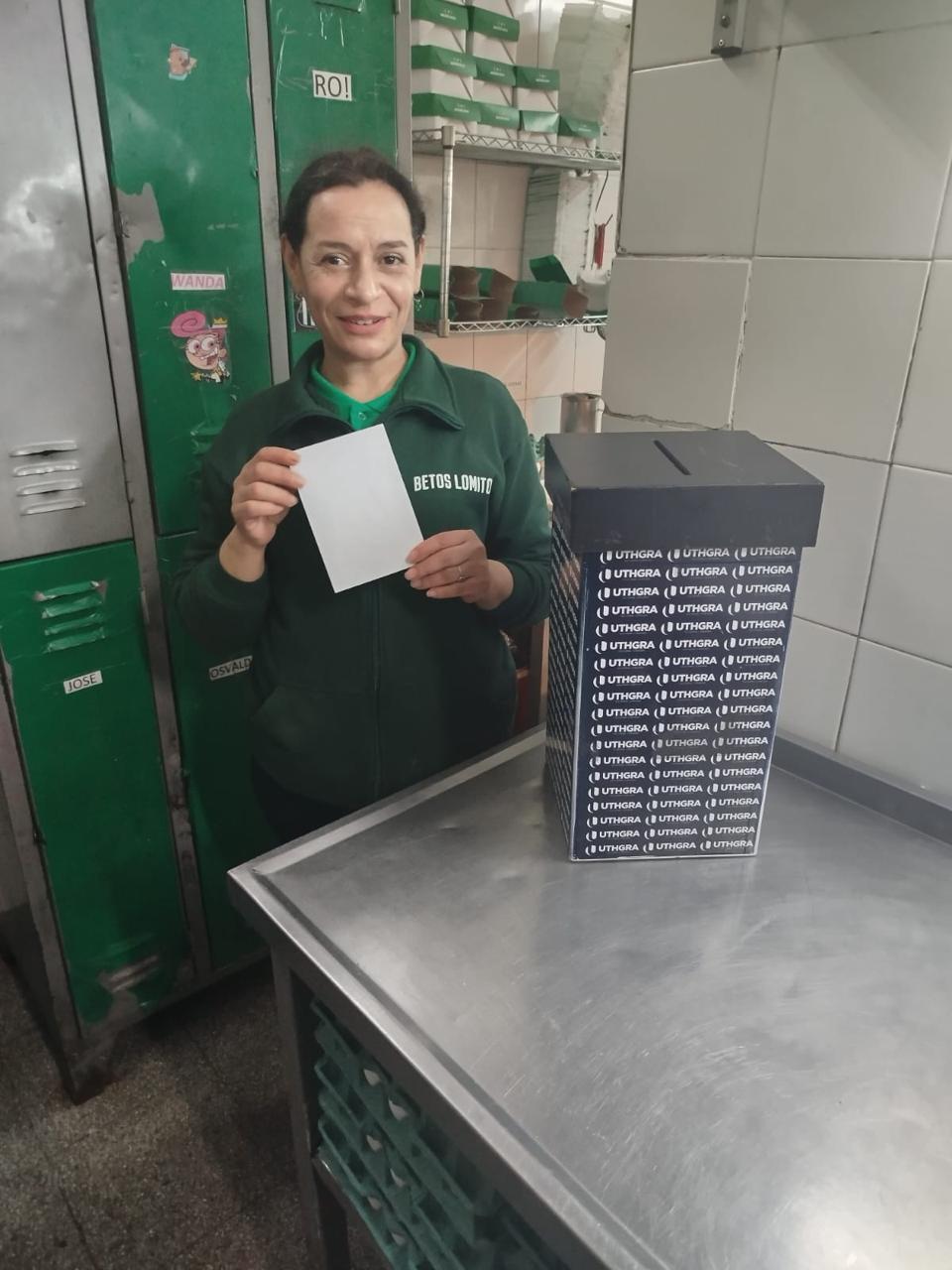 Elección de Delegado en Lomitos Betos del Nuevo Centro Shopping